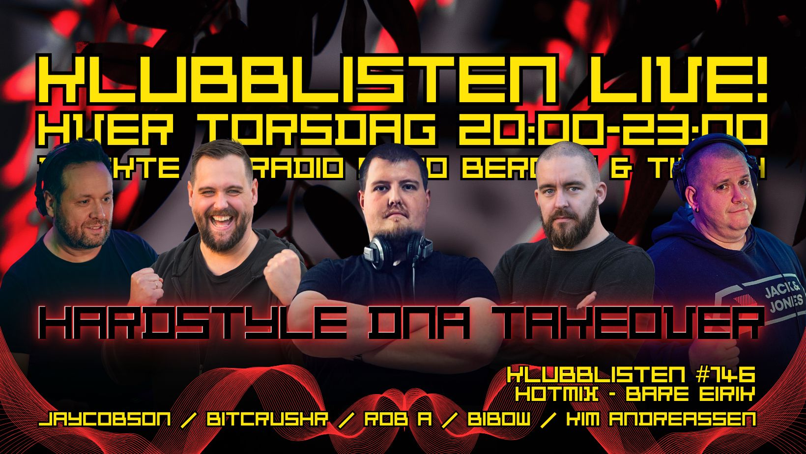 KLUBBLISTEN Live! (Hardstyle DNA Takeover)